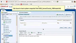 Oracle Adaptive Access Manager screenshot