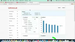 Oracle ADF Faces screenshot