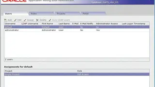 Oracle Application Testing Suite screenshot