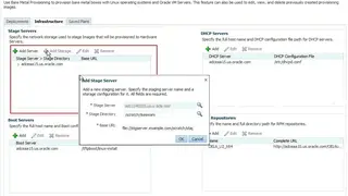 Oracle Bare Metal Servers screenshot