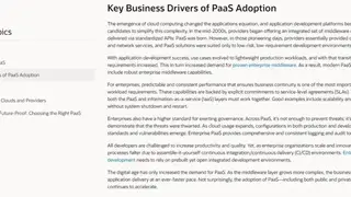 Oracle Cloud PaaS screenshot