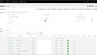 Oracle CPQ Cloud screenshot