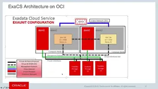 Oracle Exadata Cloud Service screenshot