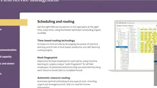 Oracle Field Service screenshot