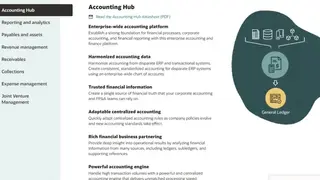 Oracle Fusion Financial Management screenshot