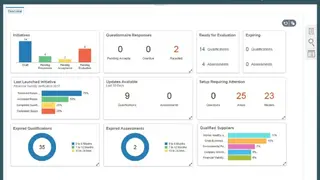 Oracle Fusion Procurement screenshot