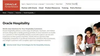Oracle Hospitality screenshot