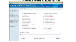 Oracle JD Edwards World screenshot