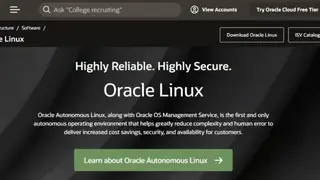 Oracle Linux screenshot