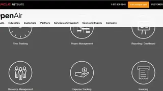 Oracle NetSuite OpenAir screenshot