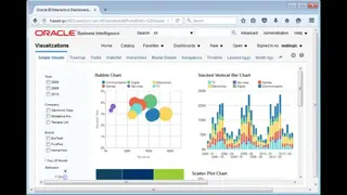 Oracle OBIEE screenshot