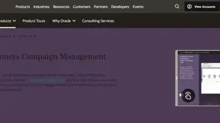 Oracle Responsys screenshot