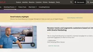 Oracle Responsys screenshot