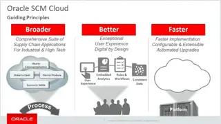 Oracle SCM screenshot