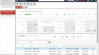 Oracle Siebel screenshot
