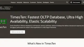 Oracle TimesTen screenshot