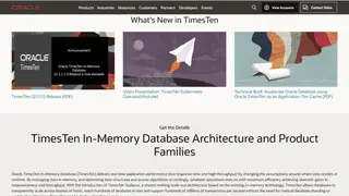 Oracle TimesTen screenshot