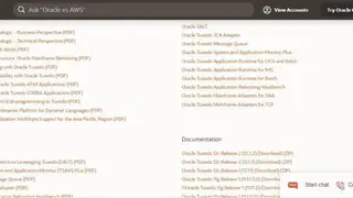 Oracle Tuxedo screenshot