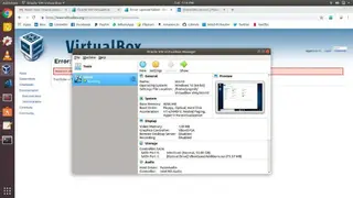 Oracle VM VirtualBox screenshot