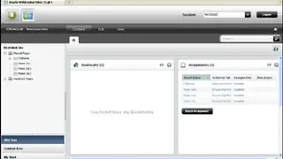 Oracle WebCenter Sites screenshot