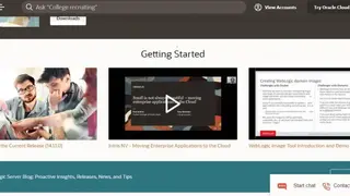 Oracle WebLogic screenshot