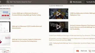 Oracle WebLogic screenshot