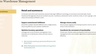 Oracle WMS screenshot