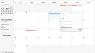 Orage Calendar screenshot