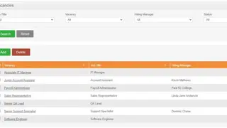 OrangeHRM screenshot