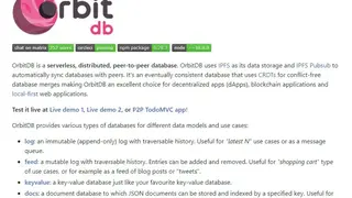 OrbitDB screenshot
