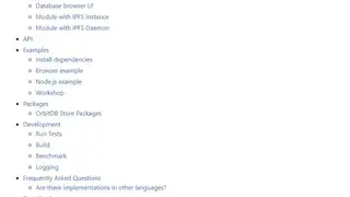 OrbitDB screenshot