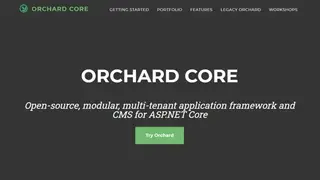 Orchard Project screenshot