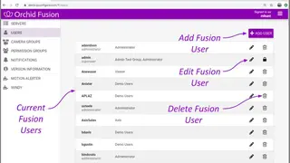 Orchid Fusion VMS screenshot