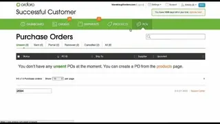 Ordoro screenshot