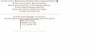 Oremus Bible Browser screenshot