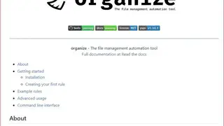Organize screenshot