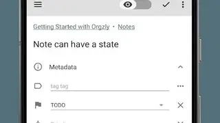 Orgzly screenshot