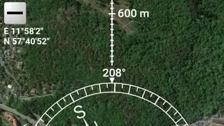 Orienteering Compass & Map screenshot