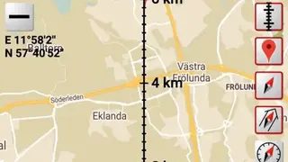 Orienteering Compass & Map screenshot
