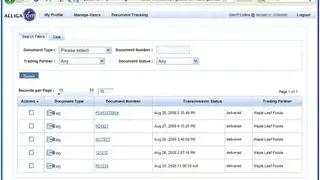 Orion ERP screenshot