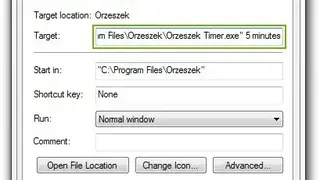 Orzeszek Timer screenshot