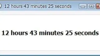 Orzeszek Timer screenshot