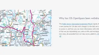 OS OpenSpace Maps screenshot