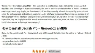 Oscilab Pro – Groovebox & MIDI screenshot