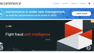 osCommerce screenshot