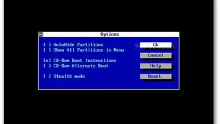 OSL2000 Boot Manager screenshot