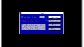 OSL2000 Boot Manager screenshot