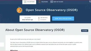 OSOR screenshot