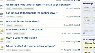 OSQA screenshot