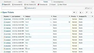 osTicket screenshot